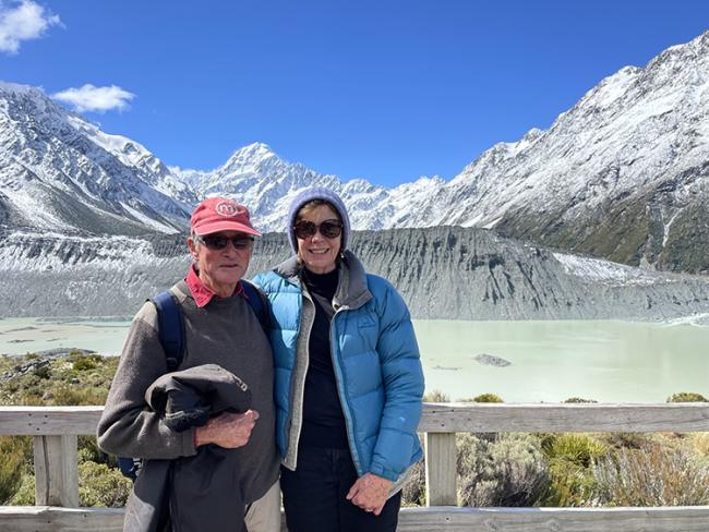 Enjoying the Tasman Terminal Lake
