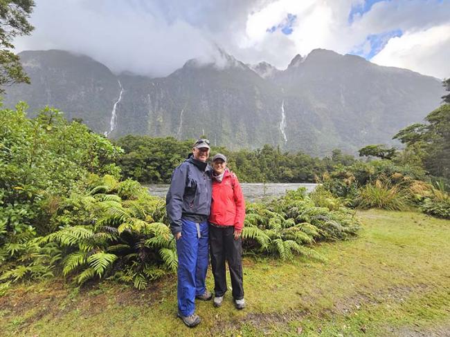 Hiking at Milford Sound