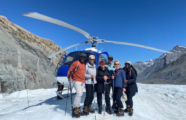 Snow Landing glacier