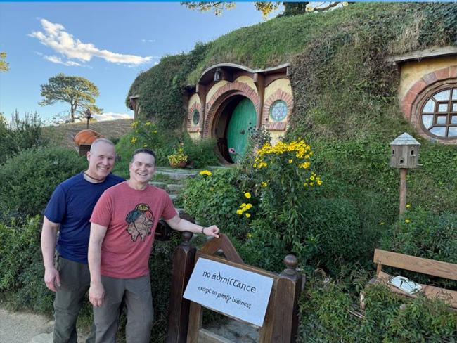 Enjoying Hobbiton