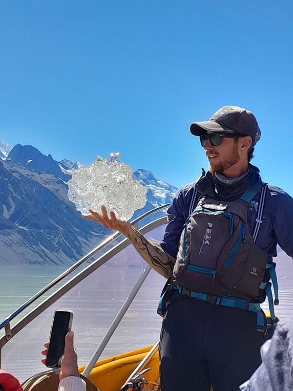 Tasman Glacier Ice