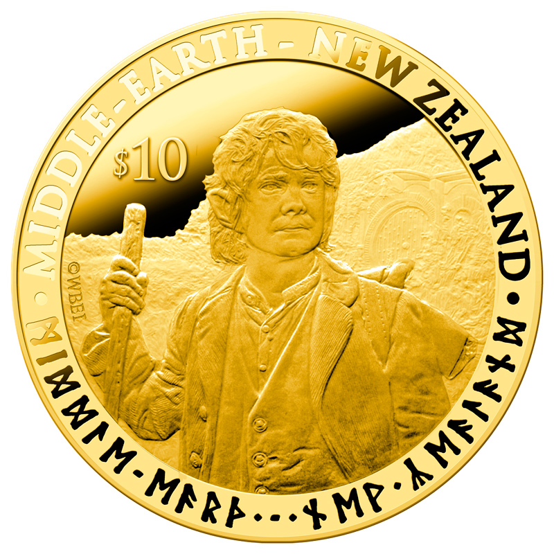LoTR Hobbot NZ coin