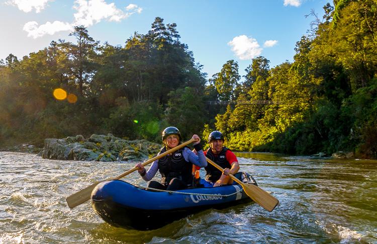 Barrel run at Pelorus