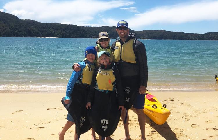 Kayaking Abel Tasman