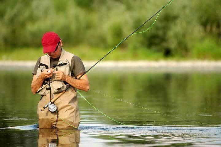 Fly fisherman