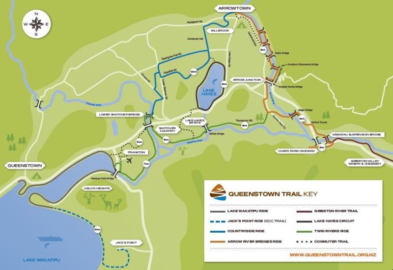 Queenstown Trail Map
