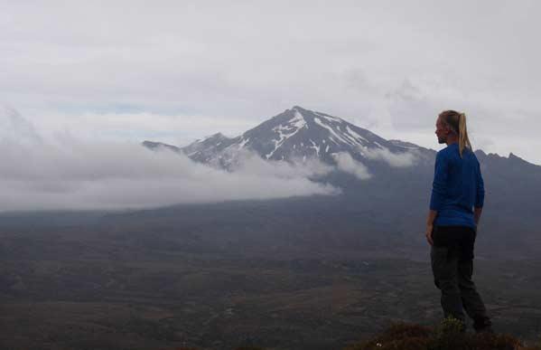 View of Mount Ruapehu