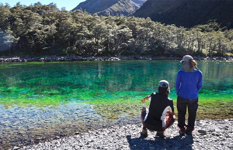 Blue Lakes Nelson Lakes National Park.