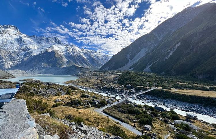 Hooker Valley Swing Bridge