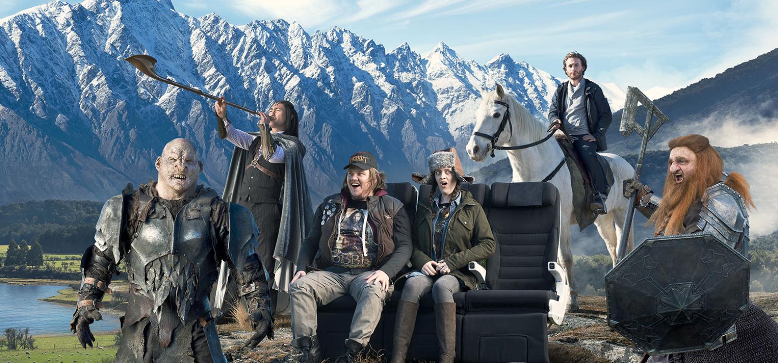 Some of the characters of the Hobbit film 