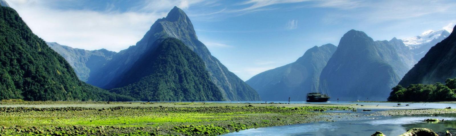 Off the beaten track Fiordland New Zealand