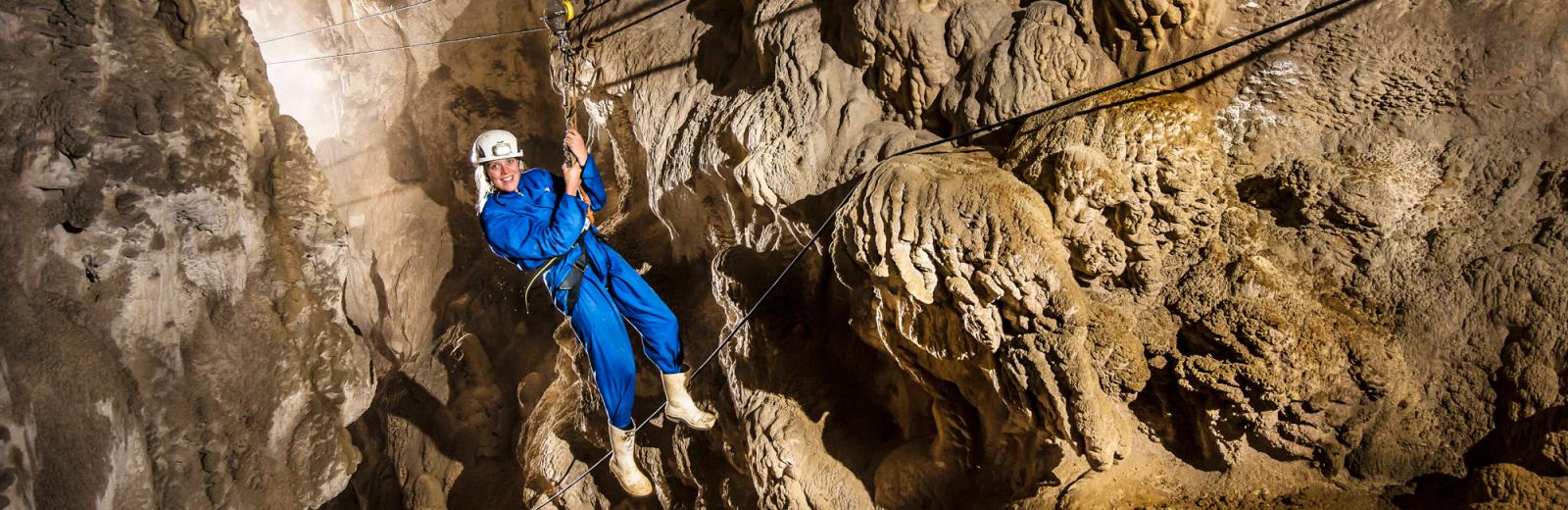 A Waitomo Caving Adventure