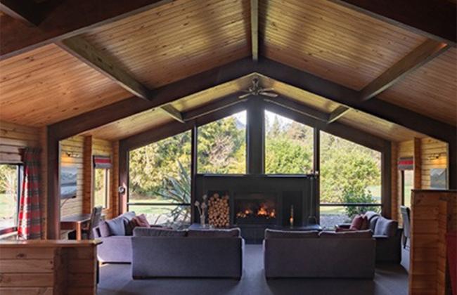Westwood Franz Josef cosy guest lounge