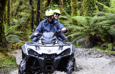 Kate Bauer quadbiking