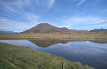enjoying New Zealand's scenery