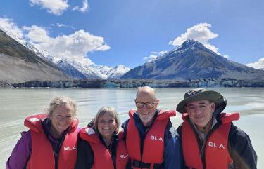 Tasman Glacier Terminal lake