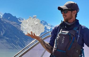 Tasman Glacier Ice