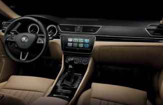 Interior of the Skoda