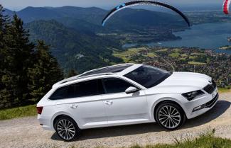 Skoda hill climbing