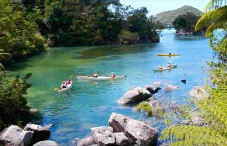 Kayaking Bark Bay