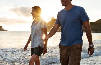 Romantic Beach Walk, Corromandel.